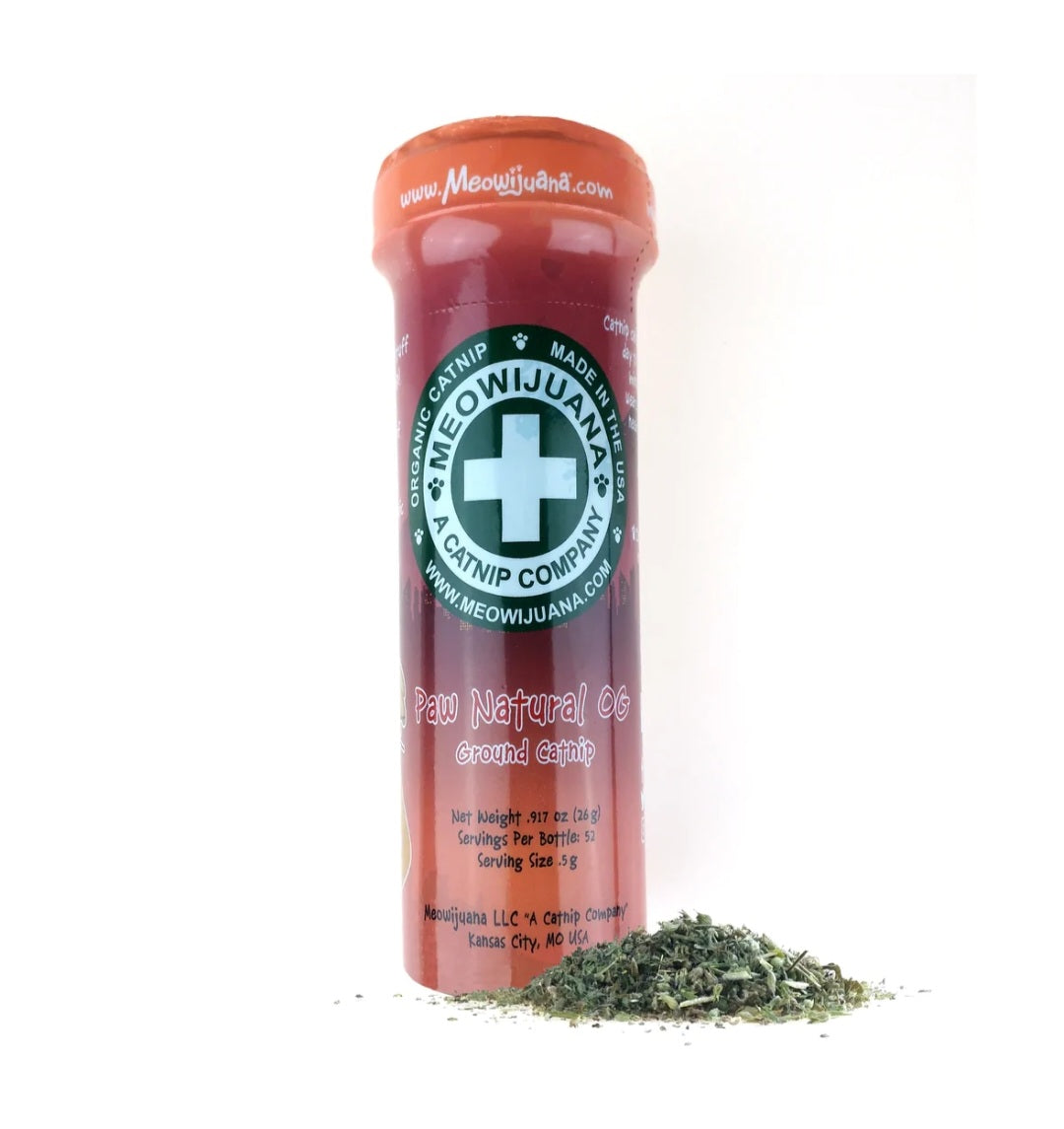 Meowijuana PAW Natural OG Catnip Blend - Hillbilly House Panthers