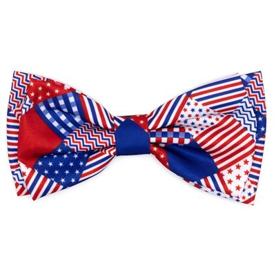 Worthy Dog Americana Bow Tie - Hillbilly House Panthers